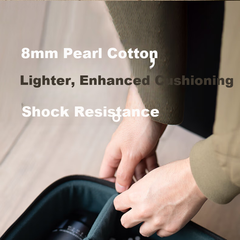 AMBITFUL Zhijie Zoom P7 Multifunctional Storage Bag Portable Photography Camera Lens Case for Top Flash Fill Light Outdoor Protection Bag [L Large] 2
