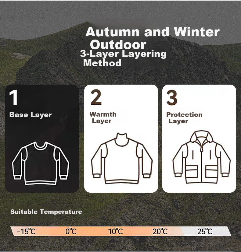 NASA MARVEL Jacket, Autumn And Winter Outdoor Coat, Three-In Hooded Detachable Couple's Mountaineering Suit, Khaki Color, Size L 4