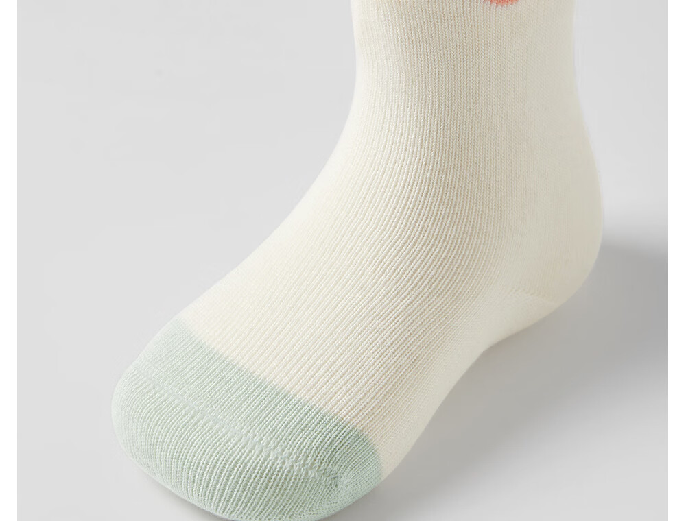 Beitaisi Children's Socks, Baby Spring And Autumn Indoor Cooling Pure Cotton Breathable Long Socks for Boys And Girls Learning to Walk 28