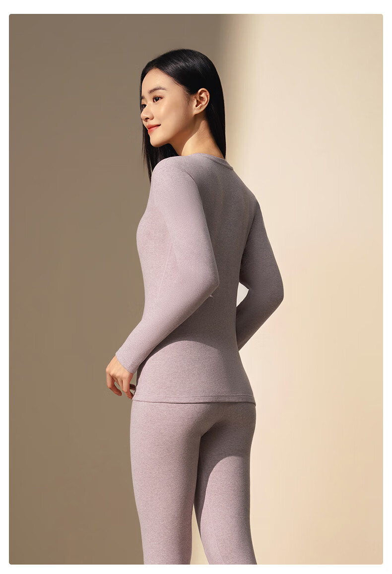 LangSha 25th Anniversary New Arrival [Ren Jialun Celebrity Endorsed Quality] Men's Thermal Underwear Pure Cotton Antibacterial and Anti-Mite 6