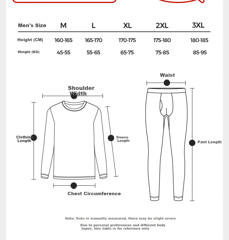 HLA [Hongyun] Thermal Underwear for Men, Zodiac Year Double-Sided Fleece 230g, Jijie Red Autumn Top And Bottom Set 16