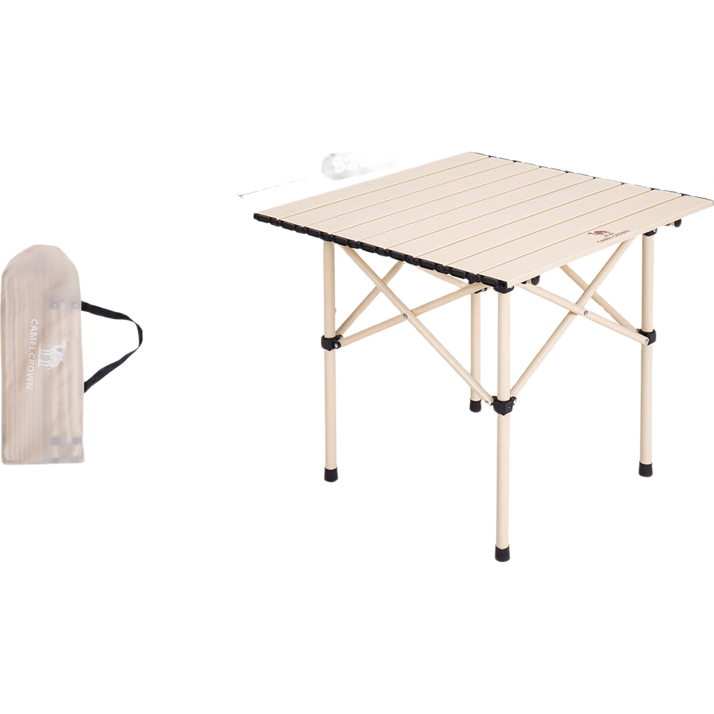 CAMEL Outdoor Folding Table, Camping Picnic Egg Roll Table, Aluminum Alloy Outdoor Equipment Table And Chairs, 173SL03012