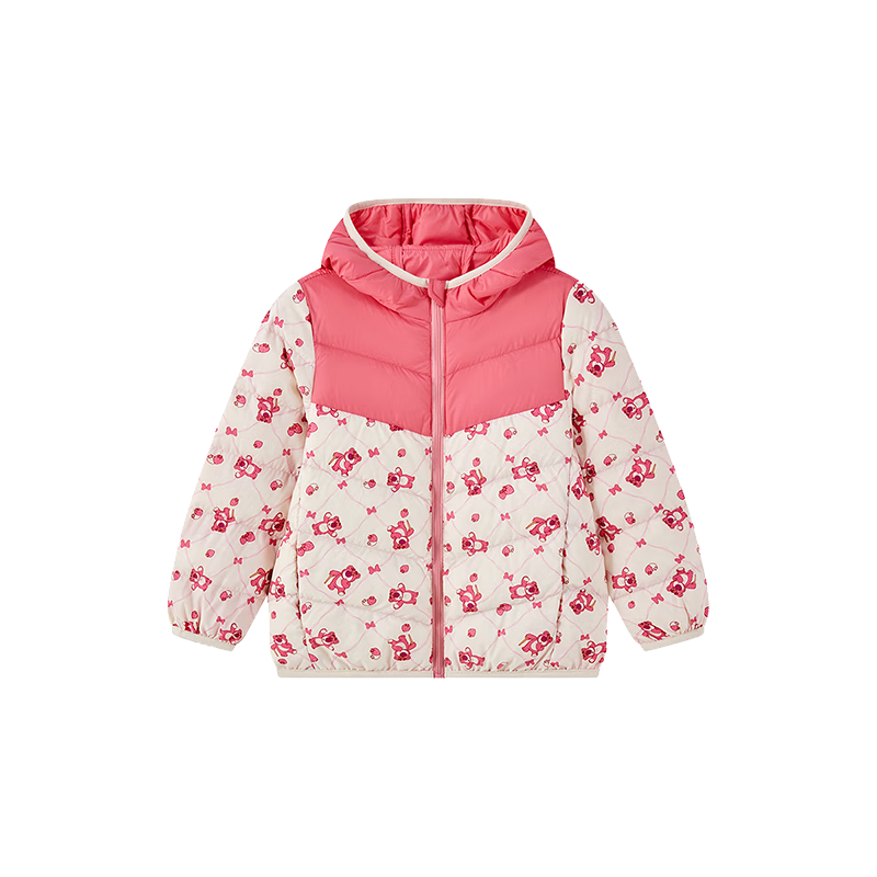 Disney Children's Down Jacket Girls 2025 Autumn Winter New Kids Outerwear Boys Girls Baby Lightweight Down Coat