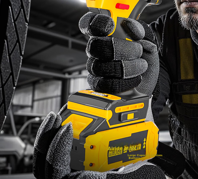 Airuide 780N Lithium Battery Electric Wrench, High Torque Brushless Electric Wrench, Impact Wrench, Electric Drill, Pneumatic Impact Wrench, Socket Set, Power Tool 21