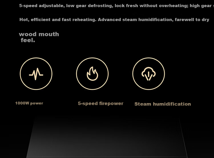 Mijia Xiaomi Smart Multi-Function Steaming, Baking, Frying And Stewing Machine 28L, Variable Frequency Microwave Oven Air Fryer Steamer Oven, Ceramic Inner Pot, Steam Exhaust Outside, First-Class Energy Efficiency P1 23