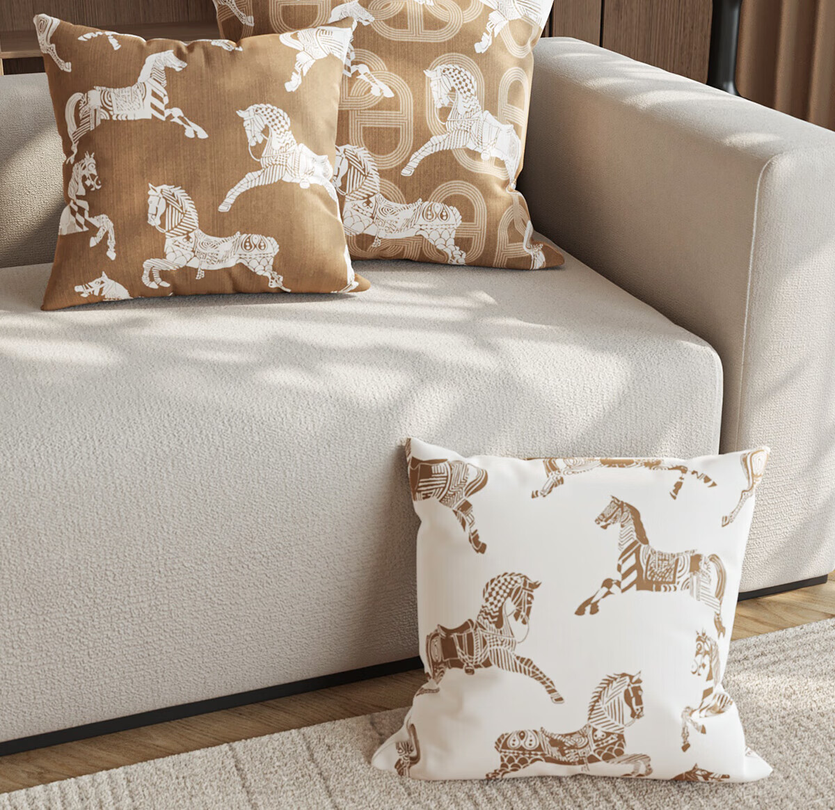 COMICOMI Luxury Sofa Cushion Pillow Removable Washable 45x45cm 14