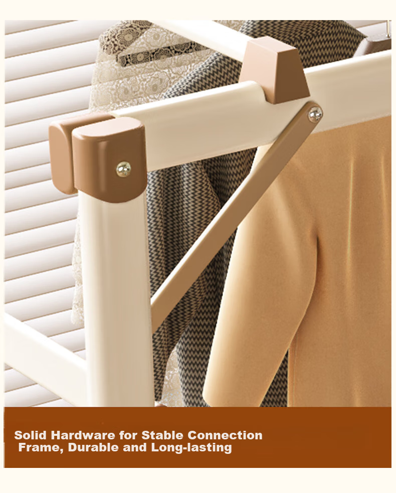 Yilinju Ladder, A-Frame Ladder for Home Use, Foldable Aluminum Alloy Ladder, Clothes Drying Rack with Two-In Desig 12