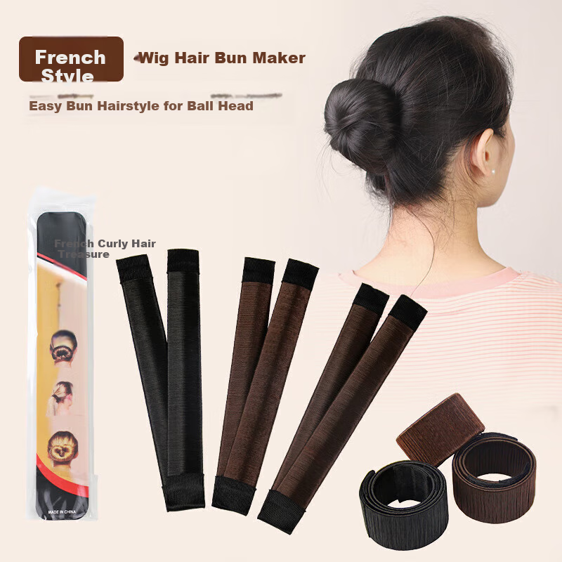 Chense Air Bangs Curling Iron Set of 6, Figure-Eight Bangs Inner-Curling Hair Curler, Hair Volume Clip