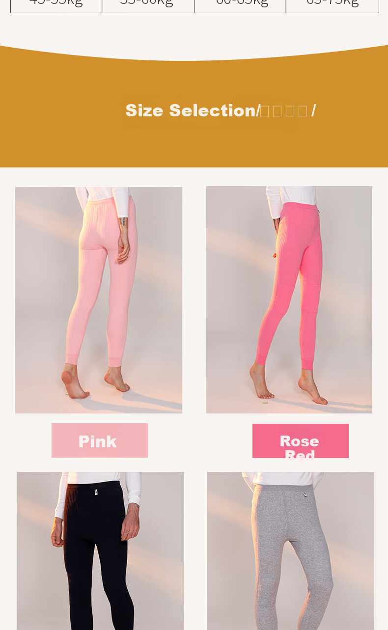 Yiershuang [Triple-Layer Thickened 100% Pure Cotton] Thermal Pants Knee Protection Patch Pants for Men And Women, Middle-Aged And Elderly Autumn Pants Cotton-Lined Pants for Fall And Winter 13