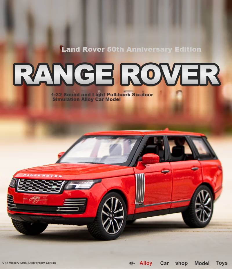 Heimanba Robin Hood 1:18 White SUV Off-Road Realistic Alloy Toy Car Model for Children's Collection And Display 1