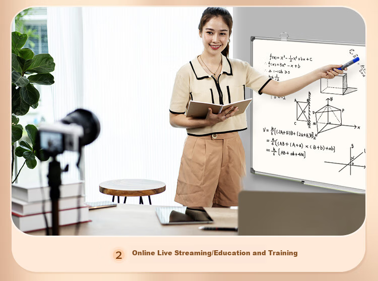 Kemi 60x90cm Hanging Paper Tripod Stand Whiteboard, Adjustable Height Writing Desk for Office And Home Use, Drawing Board CM60902S 7