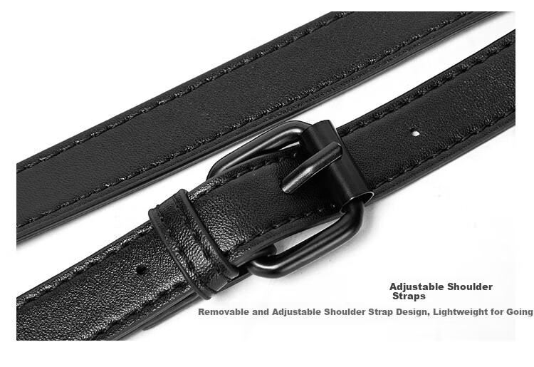 MARK FAIRWHALE Premium Men's Crossbody Bag, Vintage Pattern Chain Bag, Men's Shoulder Bag for Commuting, Portable Phone Bag, Small Messenger Bag 13
