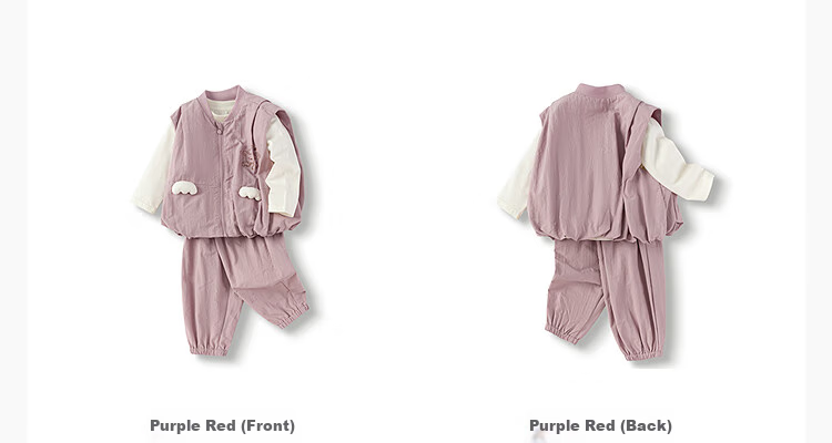BALABALA BalaOne Baby Outfit Set Children's Long-Sleeve Three-Piece Set for Boys And Girls, 2025 Autumn Wear Cute 208325104207 7