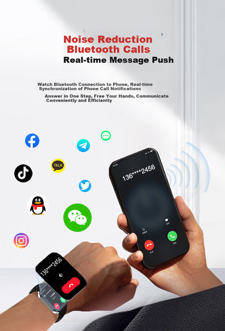 AILUO Blood Glucose Monitoring Watch: All-In Smart Health Device for Blood Pressure, Heart Rate, ECG And Stroke Detection, Non-Medical Grade, Non-High Precisio 11
