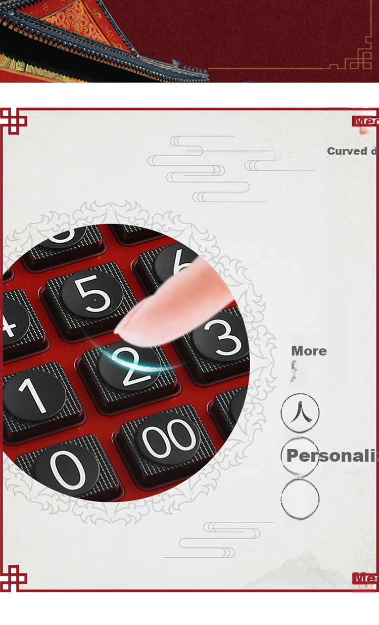 Casio Voice Calculator, Extra Large, Glass Black, Real Voice Pronunciation, Metal Body, Fun Play, Office Supplies, Financial Special Voice Model GY-120 3