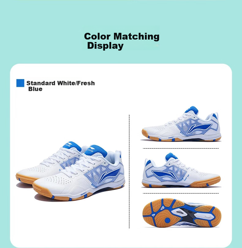 Li-Ning Table Tennis Shoes, Same Model As The Competition's Eagle Eye 2.0 PRO, Unisex, Wear-Resistant, Non-Slip, Professional Sports Shoes 8