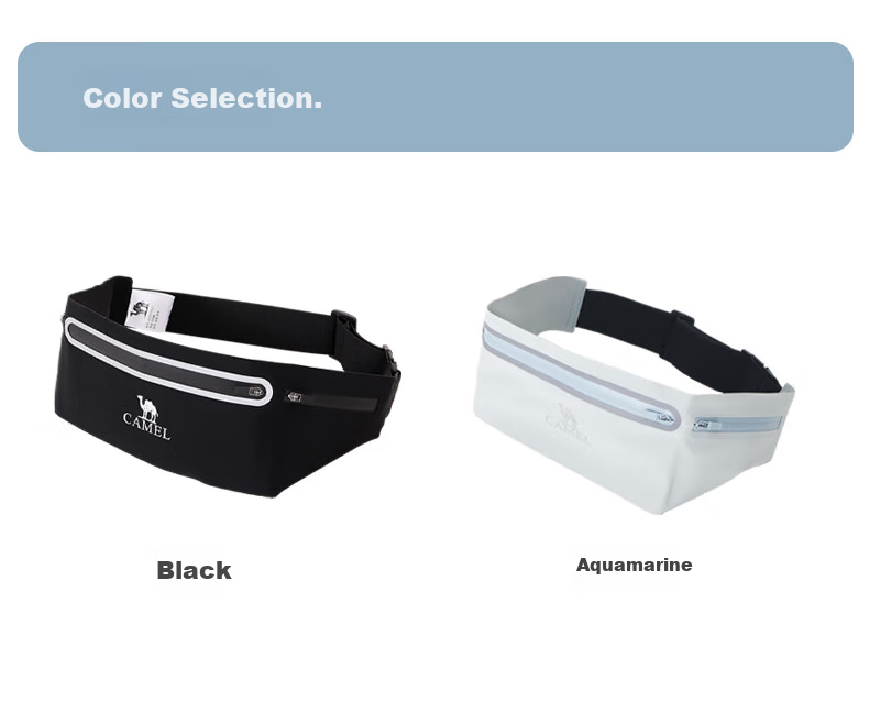 CAMEL Running Sports Waist Pack, Lightweight Outdoor 2024 New Phone Bag, Professional Morning And Night Running Gear for Men And Women, 2027 3
