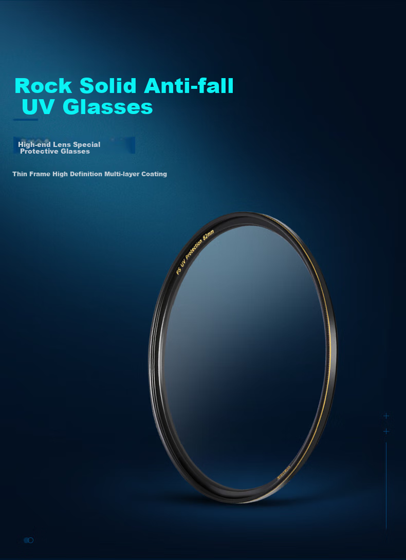 Haida UV Filter, 82mm Lens, Nano Double-Sided Multi-Layer Coating, Scratch-Resistant And Shockproof Protective Filter, Suitable for Canon, Nikon, Sony, Fuji And Other DSLR And Mirrorless Camera Lenses 1