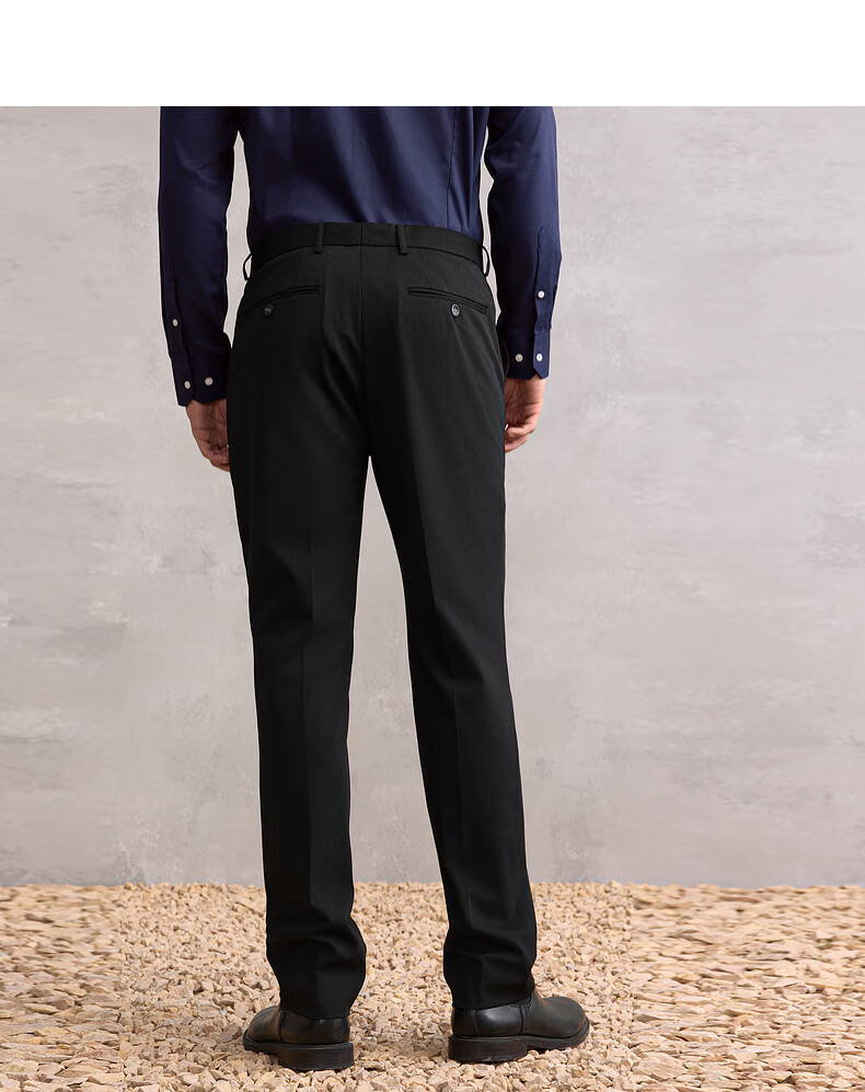 G2000 Men's Spring Autumn Multi-Stretch Business Commuter Anti-Static Antibacterial Dress Pants (Mall Same Style) 4