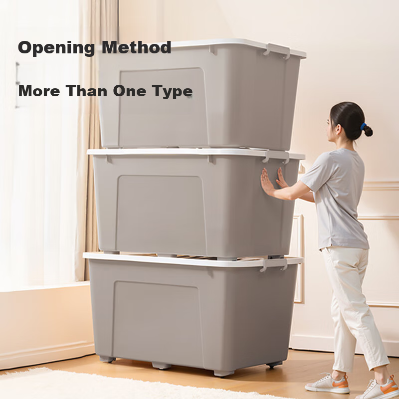 Бокс для хранения JD Original MAX Series, большой, с колесами, 190 л, 78x56x45.5 см