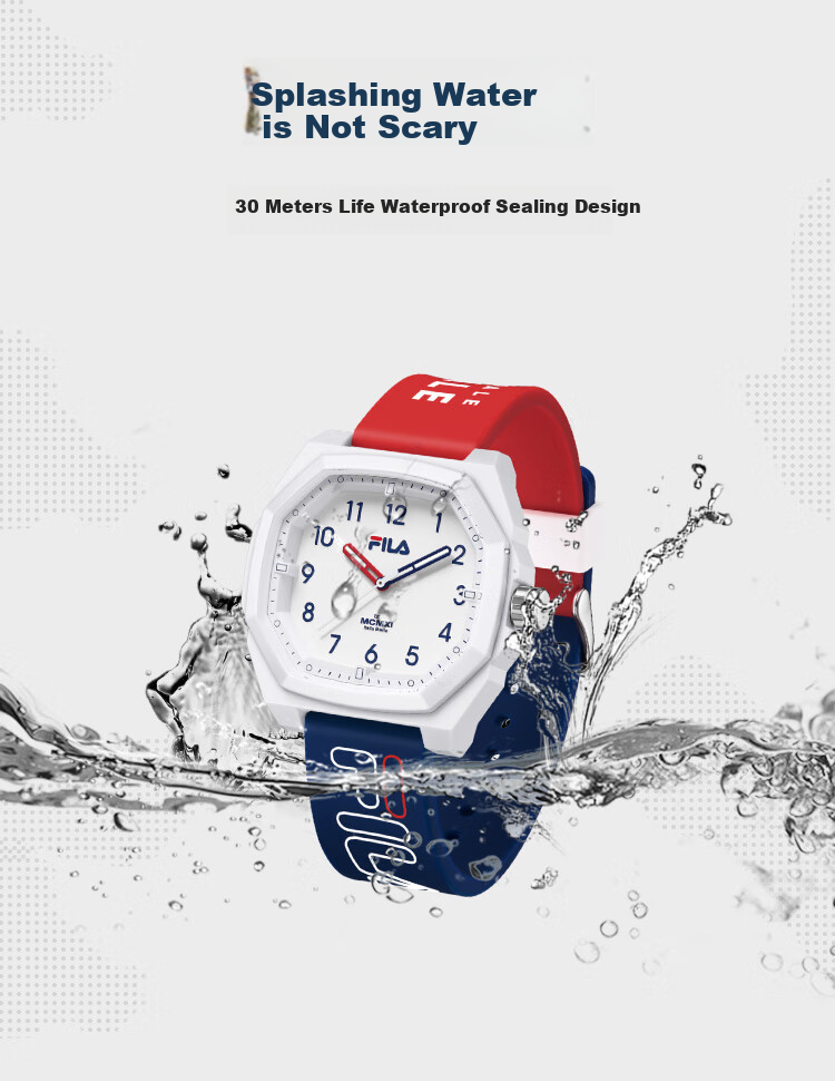 FILA Watch, Retro Dad Style, for Men And Women, Middle School And High School Students, Classic Color Wristwatch, 6694-003 8