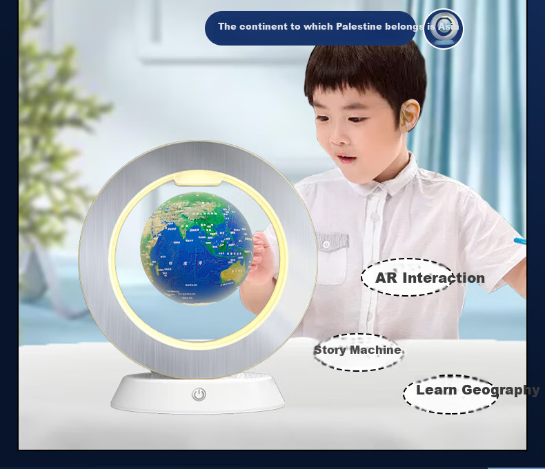 Mixiaoshu Tmall Fairy Magnetic Levitation Globe, Children's Toy for Boys And Girls Aged 7-14, Middle School Birthday Gift for Ages 8-12 6