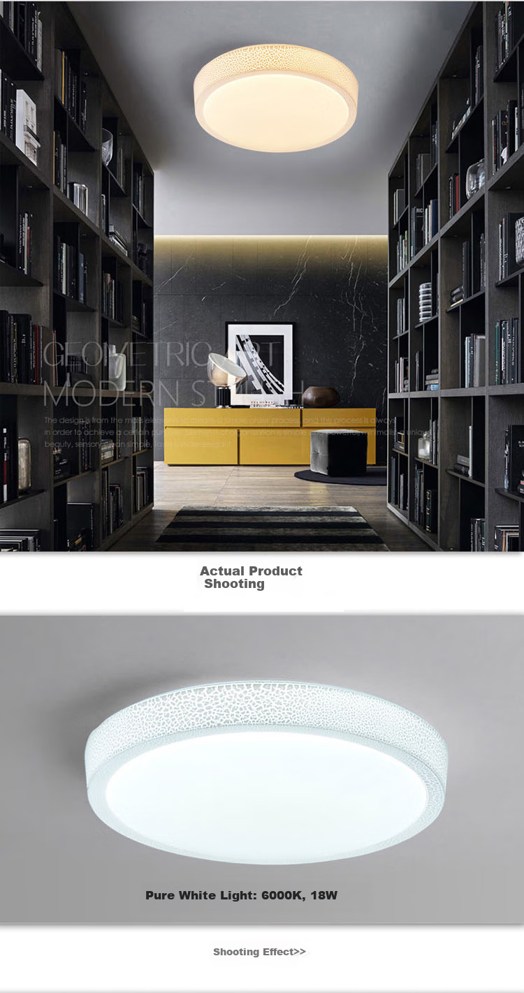 HD LED Full Spectrum Ceiling Light, Eye-Protecting Three-Color Light for Living Room And Dining Room [Renovation Subsidy] [Installation Included] 6