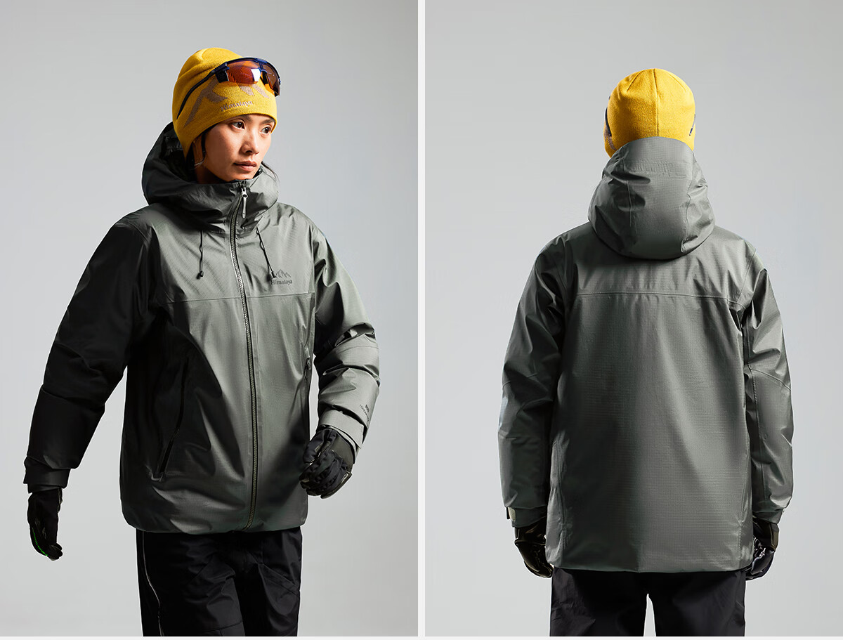 Himalaya Goose Down Jacket Yala Hard Shell Snow Mountain Climbing Professional Outdoor Cold-Resistant Water-Repellent Down Coat Unisex 17