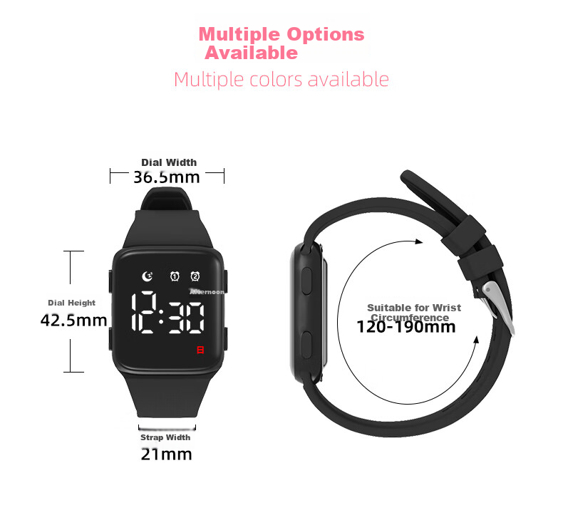 GEORGCOUNT Unisex Teenage Waterproof Luminous 2025 New Sports Electronic Watch for Boys Children 17