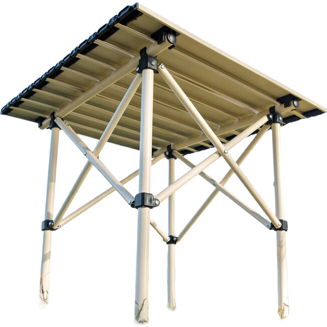 CAMEL Outdoor Folding Table, Camping Picnic Egg Roll Table, Aluminum Alloy Outdoor Equipment Table And Chairs, 173SL03012