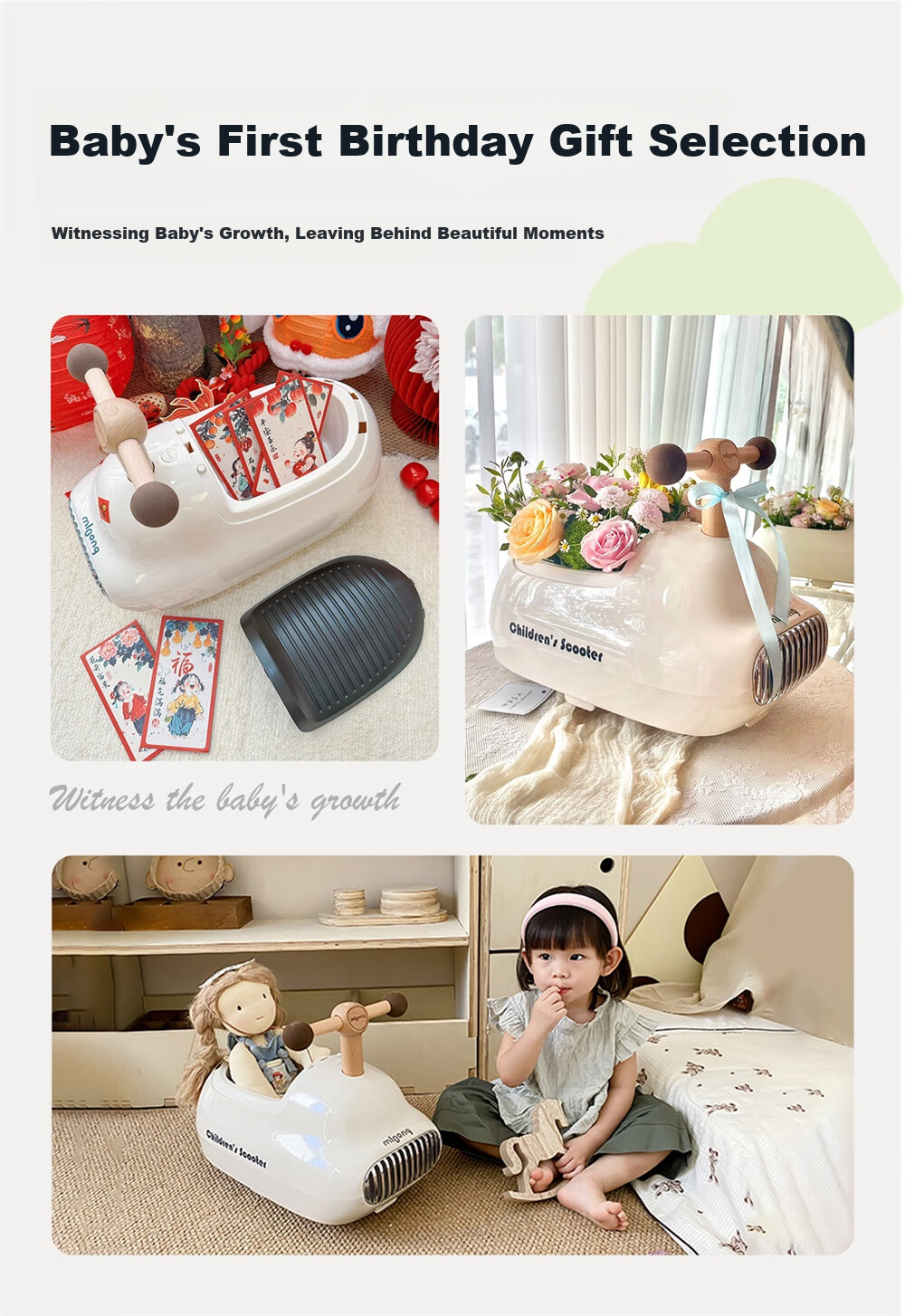 Manlong Peanut Twist Car, Anti-Rollover Gift, Toy for Children 1-3 Years Old, Birthday Present for Boys And Girls 2
