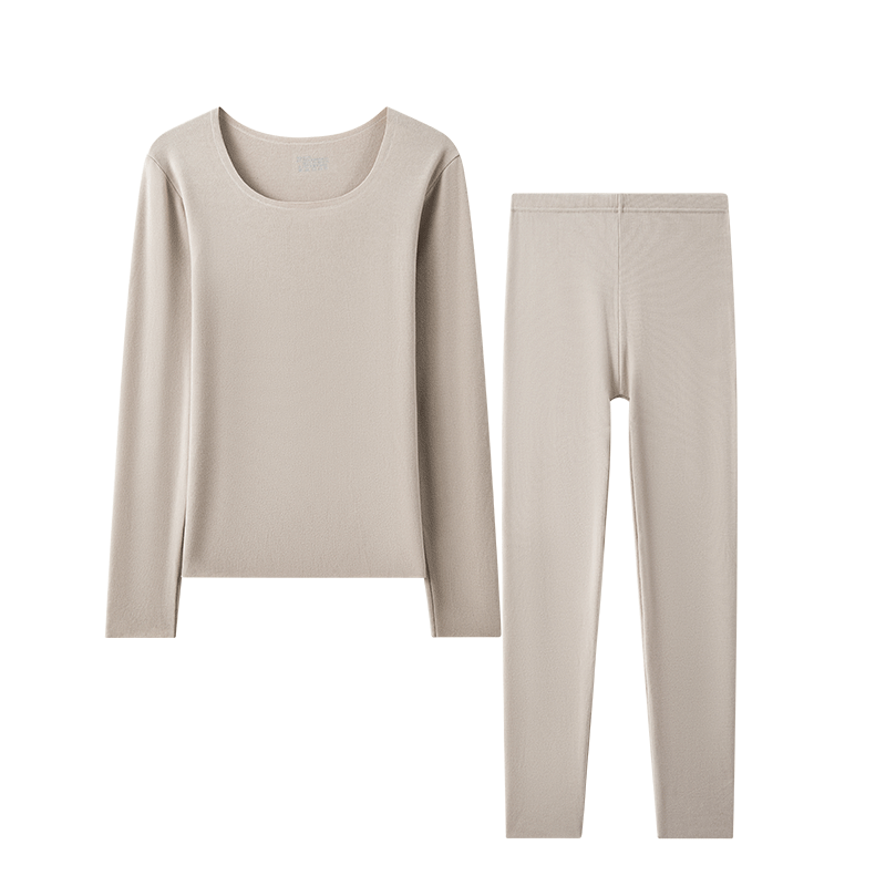 Fenteng Women's Thermal Underwear Set [Moisturizing Plant Coconut Oil] 10A Antibacterial 2025 New Autumn Long Johns Set