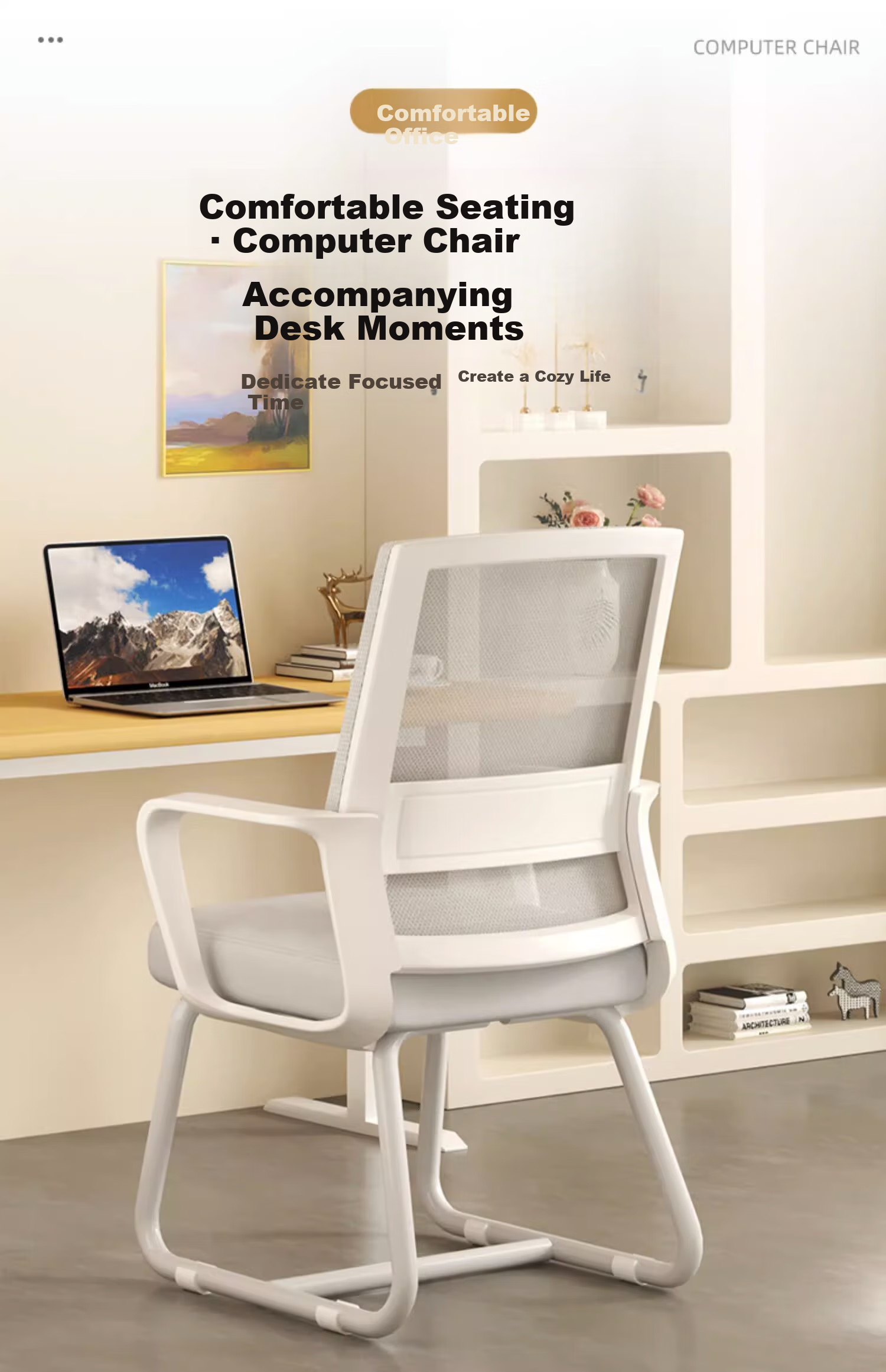 Yilinju Gaming Chair, Ergonomic Chair, Computer Chair, Office Chair, Executive Chair, Long-Sitting Backrest Chair 1