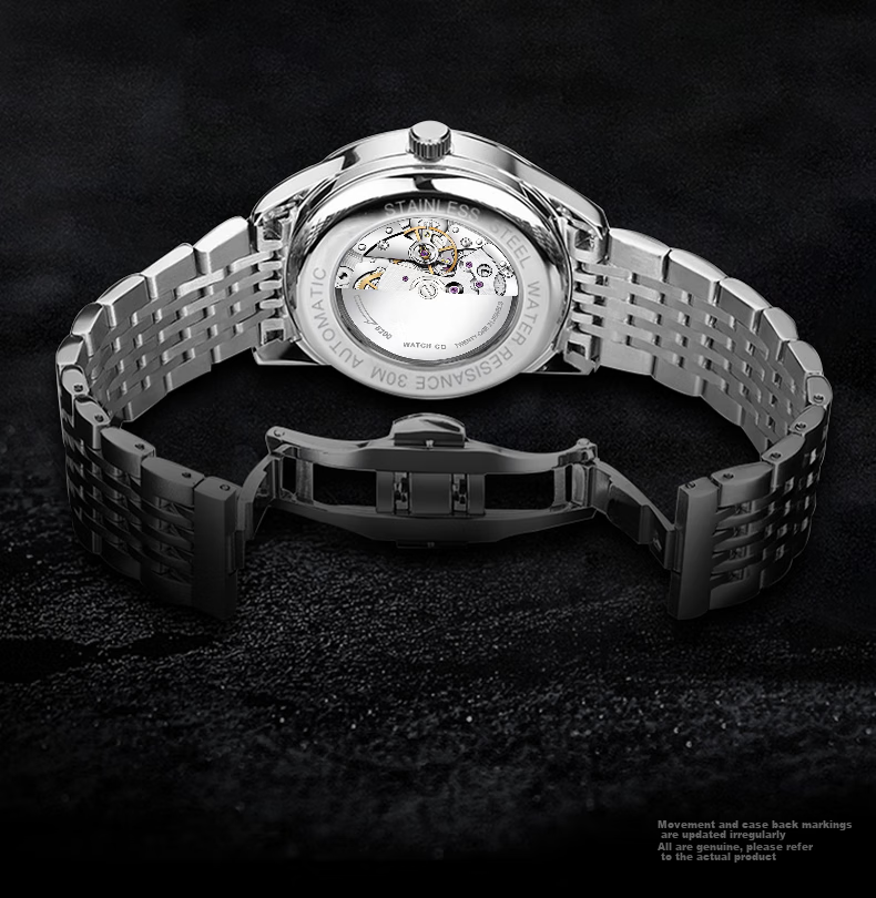 Oumeishi Men's Watch, Fully Automatic Mechanical Watch Brand, Swiss-Style, Father's Day Gift for Dad, One of The World's Top Ten Famous Watches 12