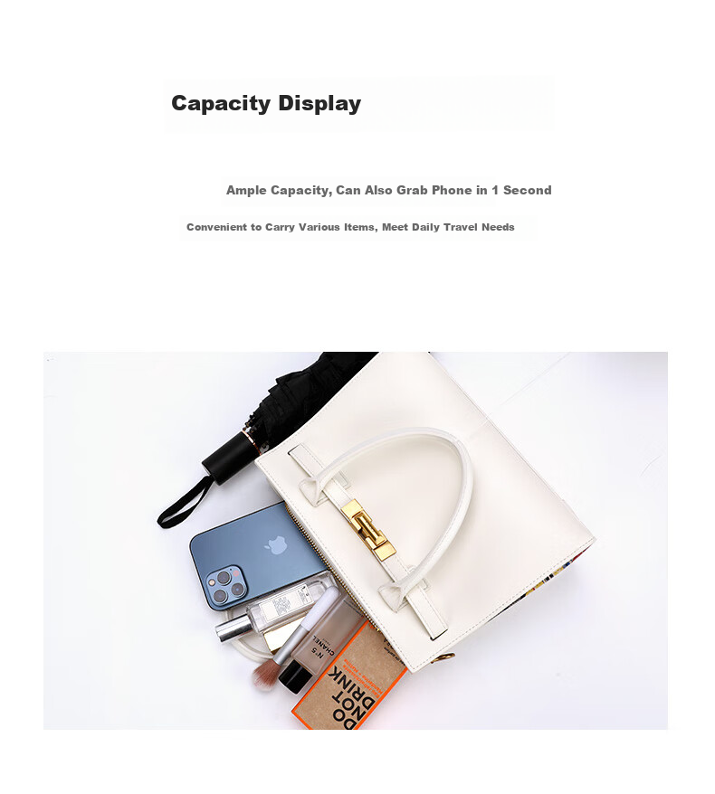 COOGI Women's Handbag, 2026 New Light Luxury Brand, Ladies' Kelly Bag, Qixi Valentine's Day Birthday Gift for Girlfriend Or Wife 10