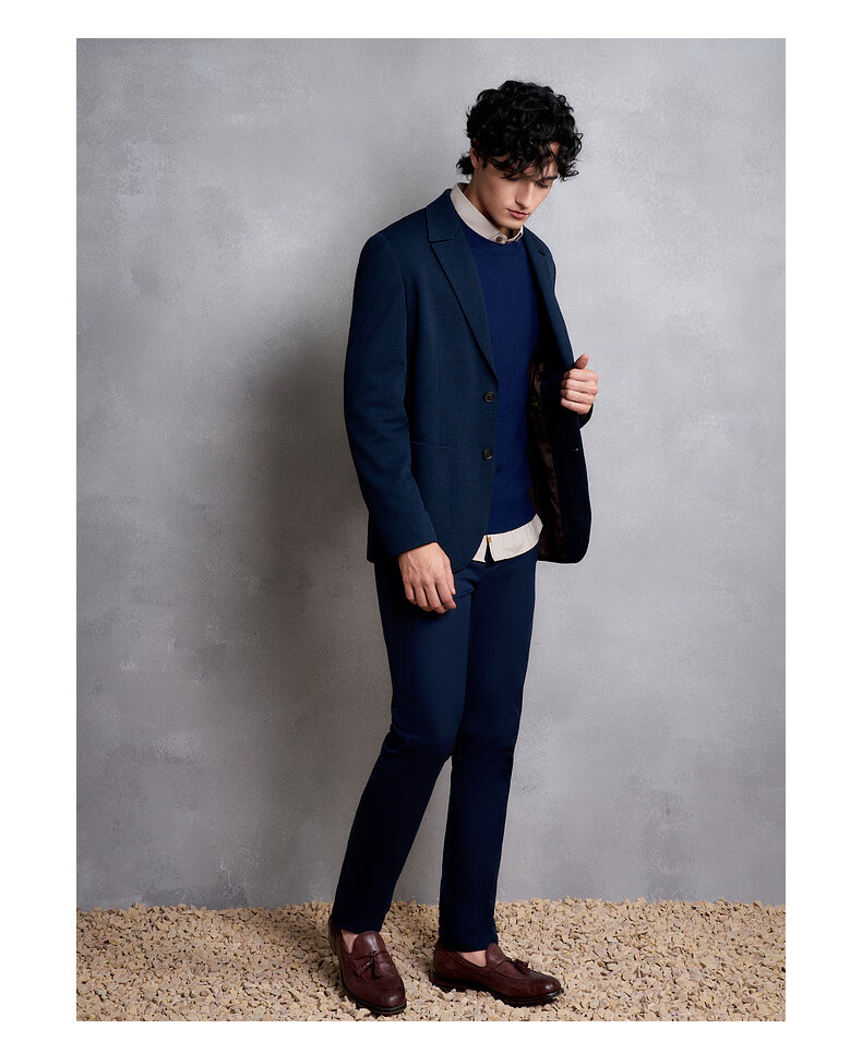 G2000 Men's Spring Autumn Comfortable Versatile Casual Blazer with Multi-Directional Stretch (Mall Edition) 14