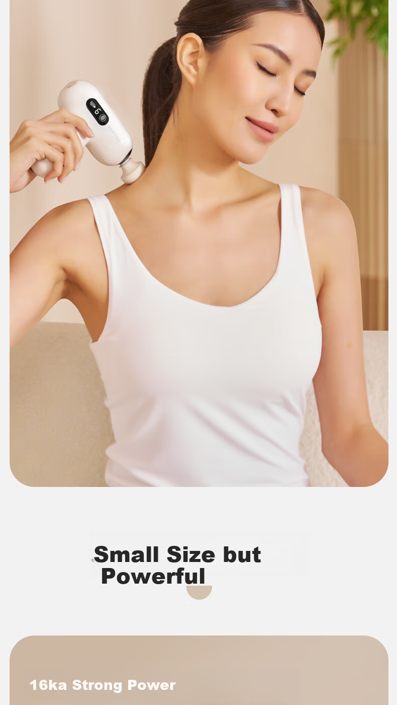 Yottoy Fascia Gun for Women, Multifunctional Muscle Massage Gun, Professional Fitness Mini Neck Massager for Wome 5