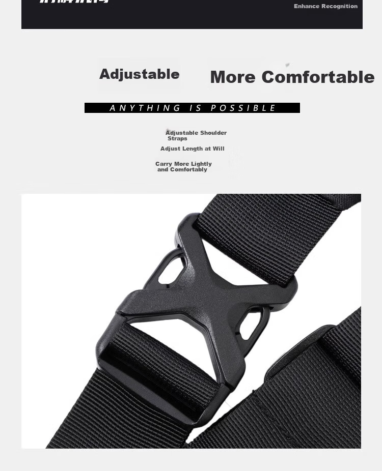 Li-Ning Waist Bag Crossbody Bag Sports Cycling Running Fitness Phone Waist Pack Large Capacity Women's Outdoor Shoulder Chest Bag 6