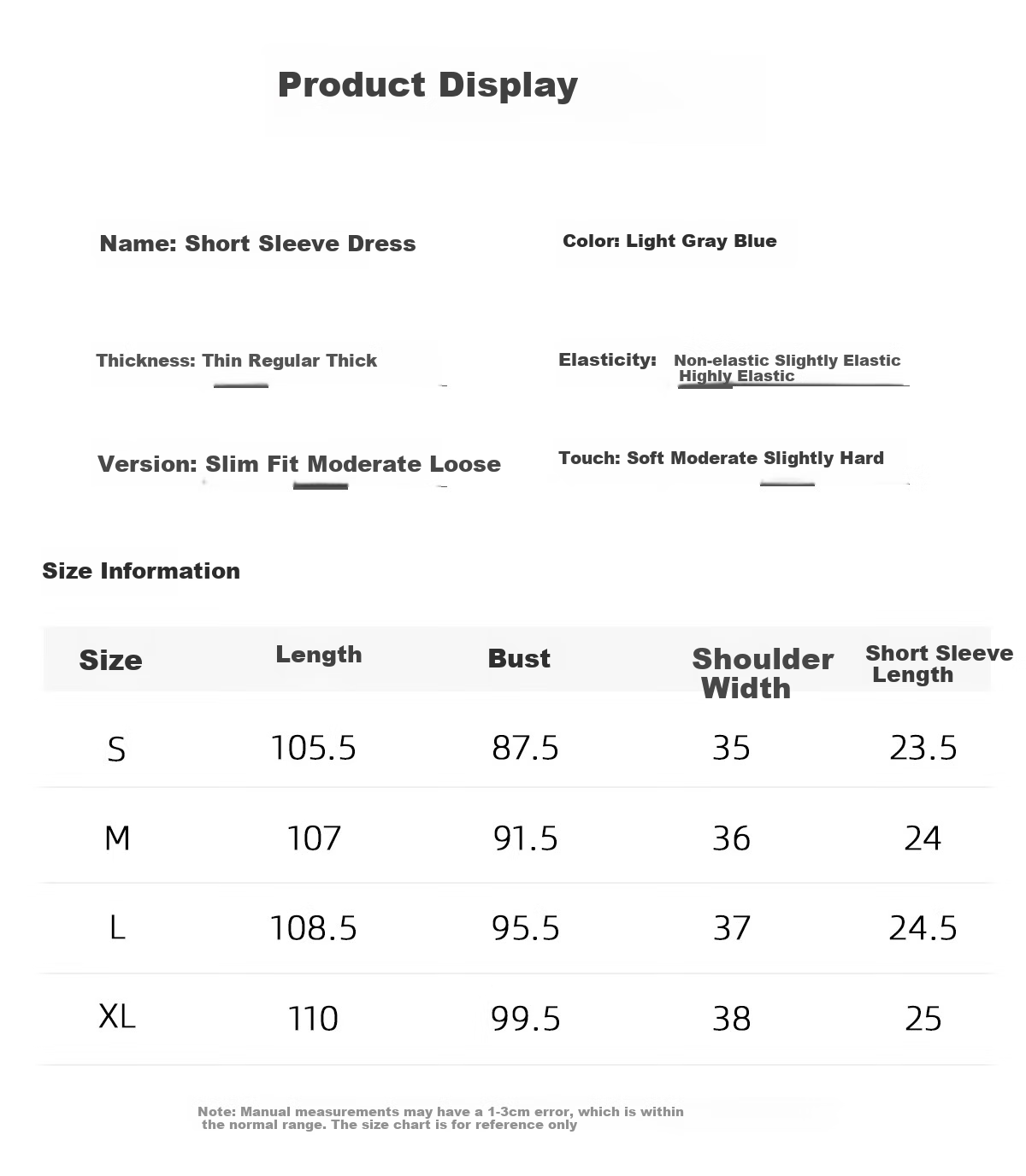 Chushen Summer Short-Sleeve Dress for Women, Retro Color-Block Lapel, Waist-Cinching Slimming, Commuter Casual Dress S52Q036 7