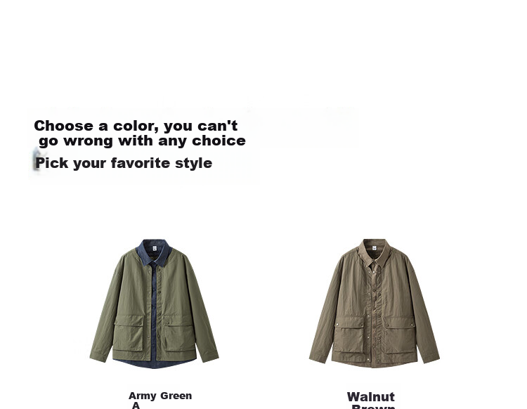 Semir Jacket for Men, Spring Outdoor Style, Faux Two-Piece Design, Lapel Collar, Double Side Pockets, Top 101125108112 7