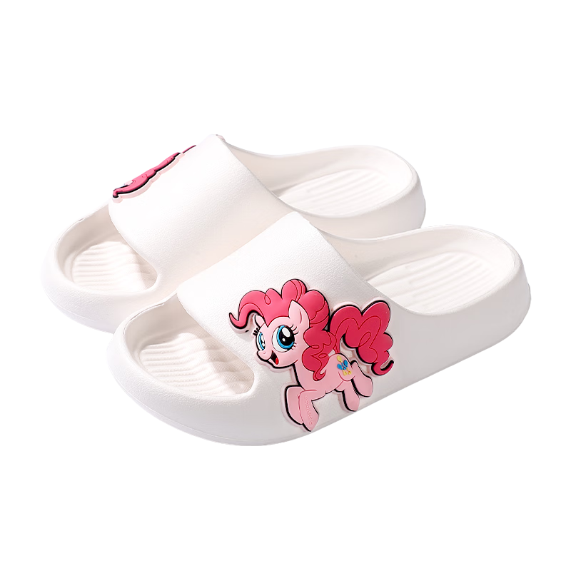 MY LITTLE PONY Kids Summer Slippers Girls Non-Slip Soft Sole Sandals Off-White 220