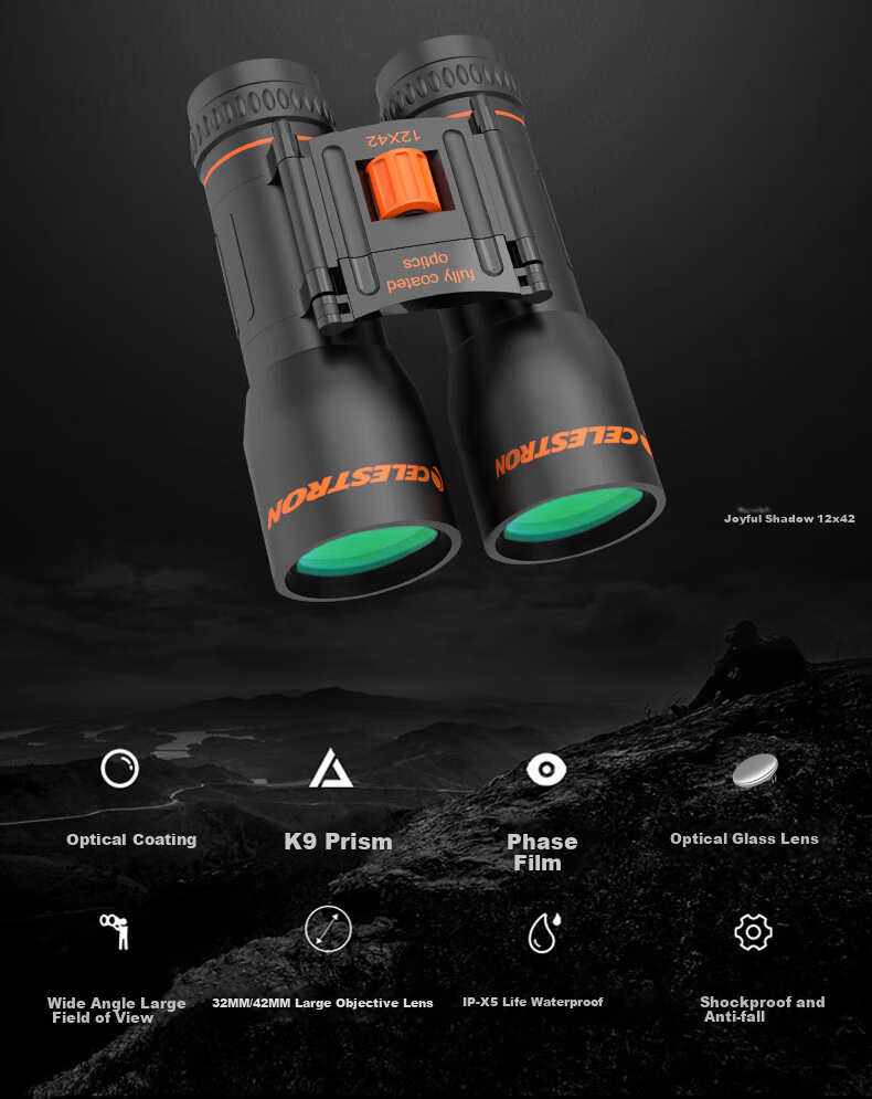 Xingtelang Portable 8X21 High-Definition High-Magnification Classic Binoculars for Concerts, Sports Events, And Outdoor Enthusiasts 7