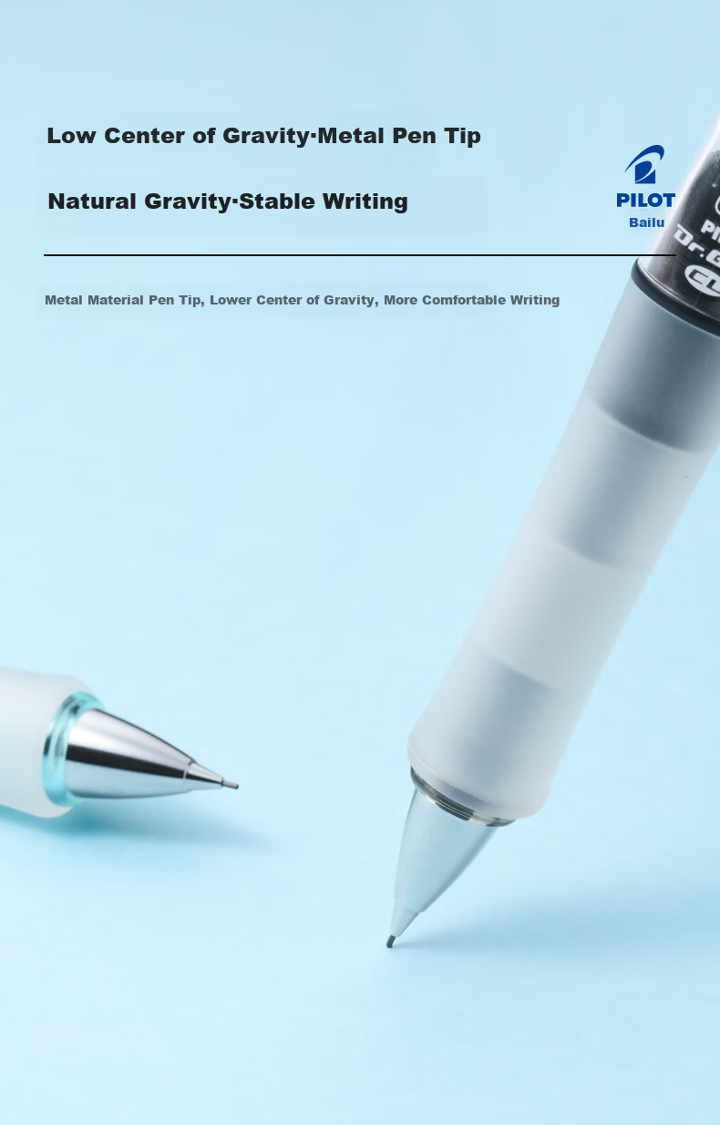 PILOT Dr.Grip Nicola N24 Grip Series Mechanical Pencil for First Grade Elementary School Students And Children HDGCL-5N24 0.5 White Flower 9
