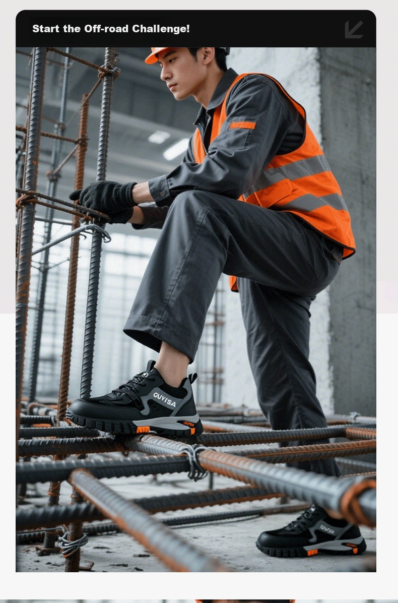 Weierdun Safety Shoes for Men, Anti-Smashing And Puncture-Resistant, 10KV Insulated Work Site Electrician Power Grid Safety Shoes 1109SKV Size 41 13