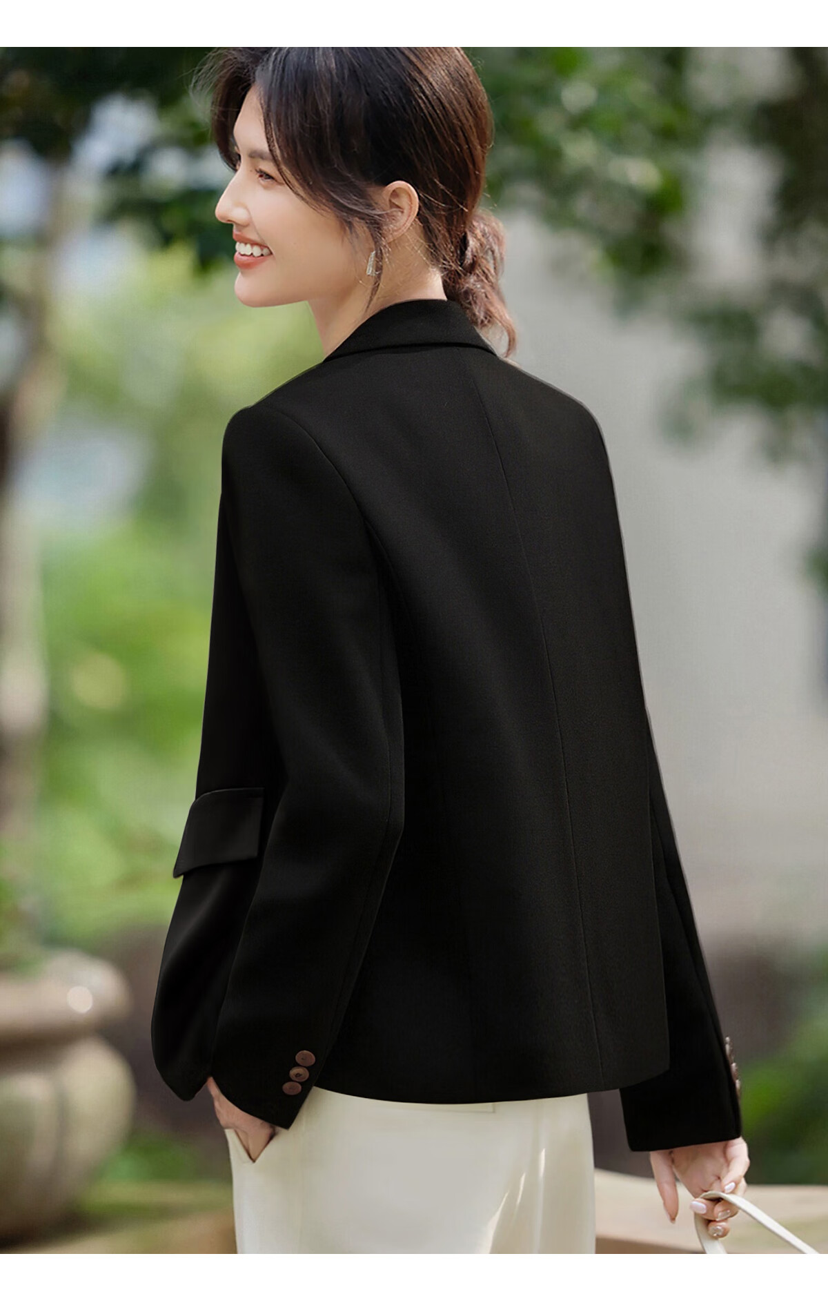 Taxiang Short Blazer Jacket for Women, Spring And Autumn High-End Style, Elegant Women's Suit Jacket Cardigan Top T51D035 20