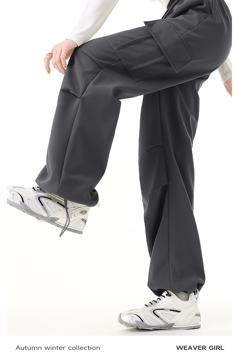 MJ STYLE Triple-Protection Workwear Straight-Leg Pants for Women, New Spring And Autumn 2026 Fashion Versatile Slim-Fit High-Waist Sports Trousers 16