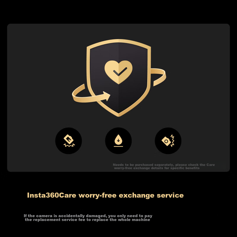 Insta360 X5 Care Worry-Free Replacement (Physical Card)