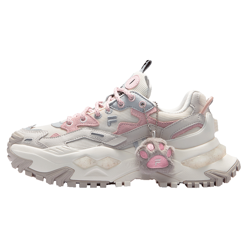 FILA FUSION BIANCO Cute Candy Animal Zoo Platform Casual Dad Sneakers