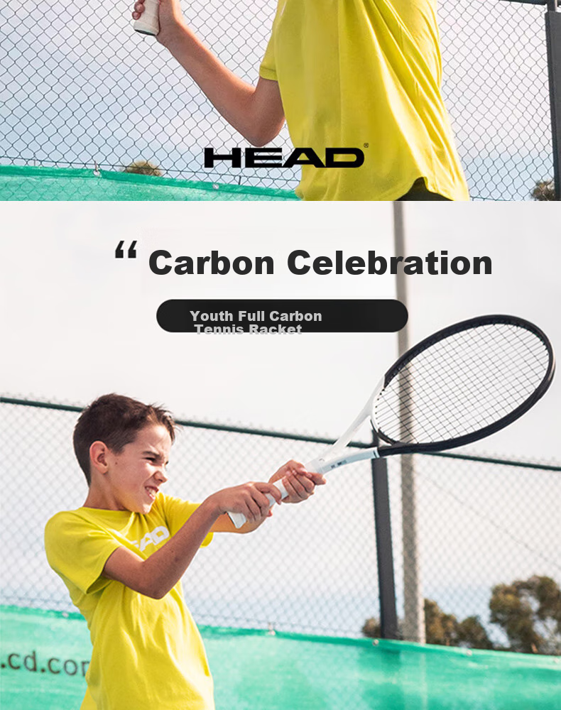 HEAD Full Carbon Tennis Racket Youth Beginner Full Carbon Tennis Racket 2