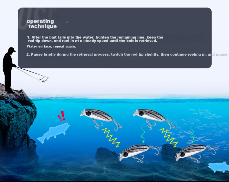 Guowangliya Guowangliya Rice Micro Slow Sink Minnow 2.6g Lure Baitiao Red Eye Bass Bait 4